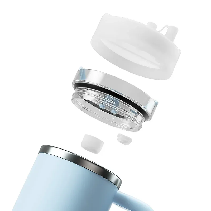 Tappi Anti-Fuoriuscita Per Stanley Cup - 6 Pezzi In Silicone Per Tazze 30oz/40oz - Foto 6