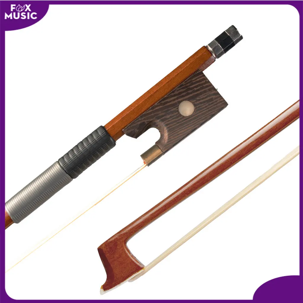 Archet de violon professionnel en crin de cheval, anciers en bois, sœur