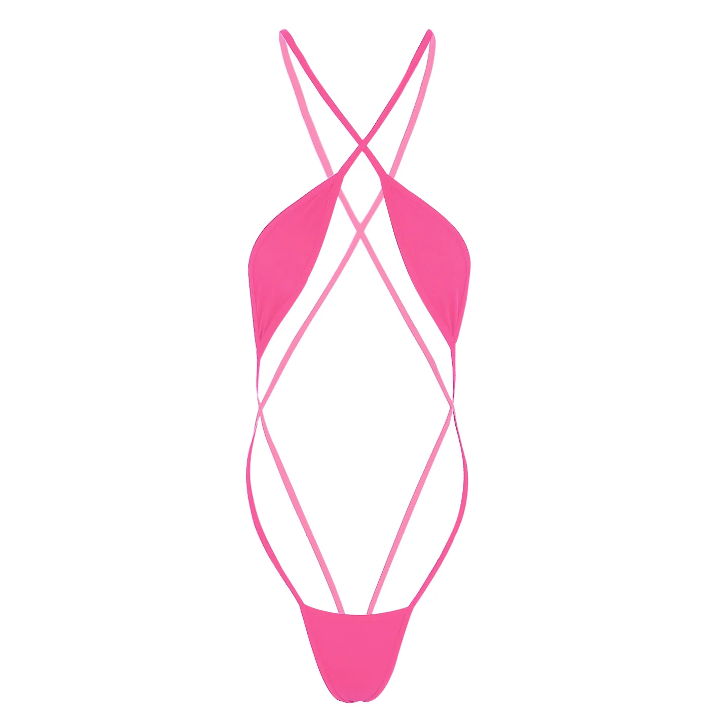 thumbnail image 3 of Mini Micro Bikini Tanga para mujer, traje de baño, conjunto de Bikini, lencería con tiras, traje de baño cruzado sin espalda para mujer, 3 of 5