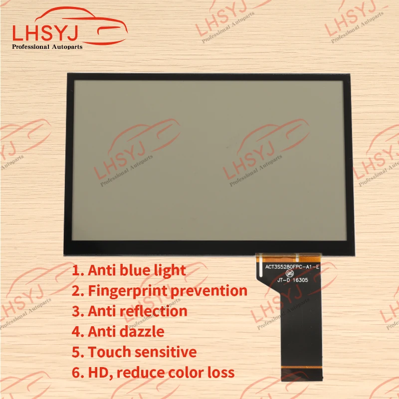 Car Multimedia Player Car Radio Multimedia Touch Screen 6.5'' for Car Glass Screen MIB STD2 682 200 TDO-WVGA0633F00039 WVGA0633F00045 Parts