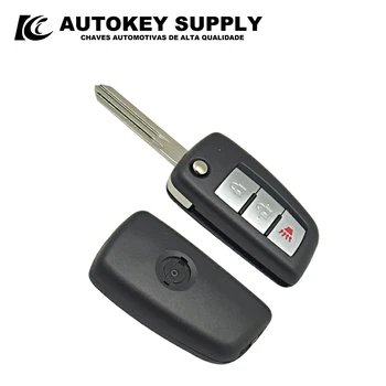 Aurokeysupply per Nissan 3 pulsanti Remote Flip Key Shell AKNIF109