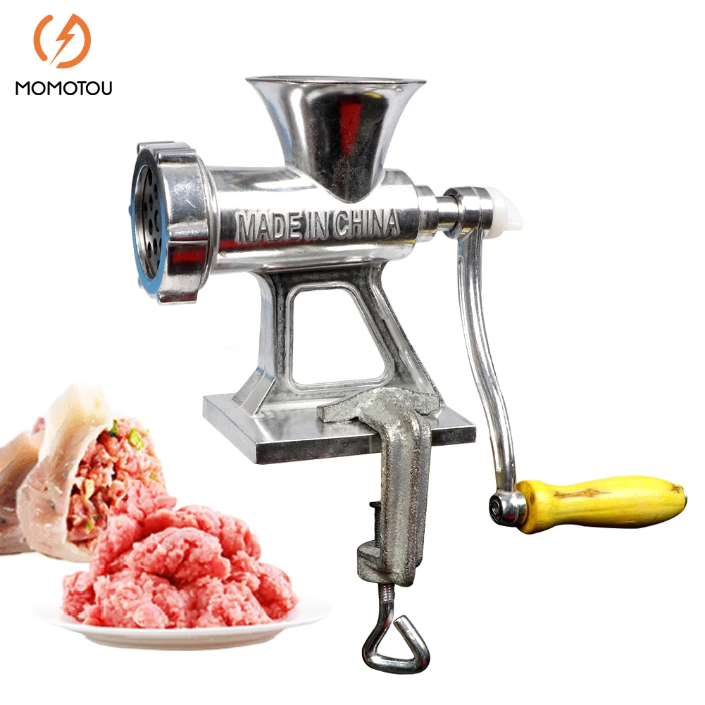 

Hot Manual Mincer Meat Grinder Hand Operated Beef Sausage Maker Kitchen Tool Household Accessories Manual Food Meat Processors