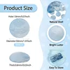 5cm DIY White Capiz Shell with Two Holes Sea Shell Bulk Capiz Shells for Decor DIY Wind Chimes & Crafts Jewellery Accessories 3