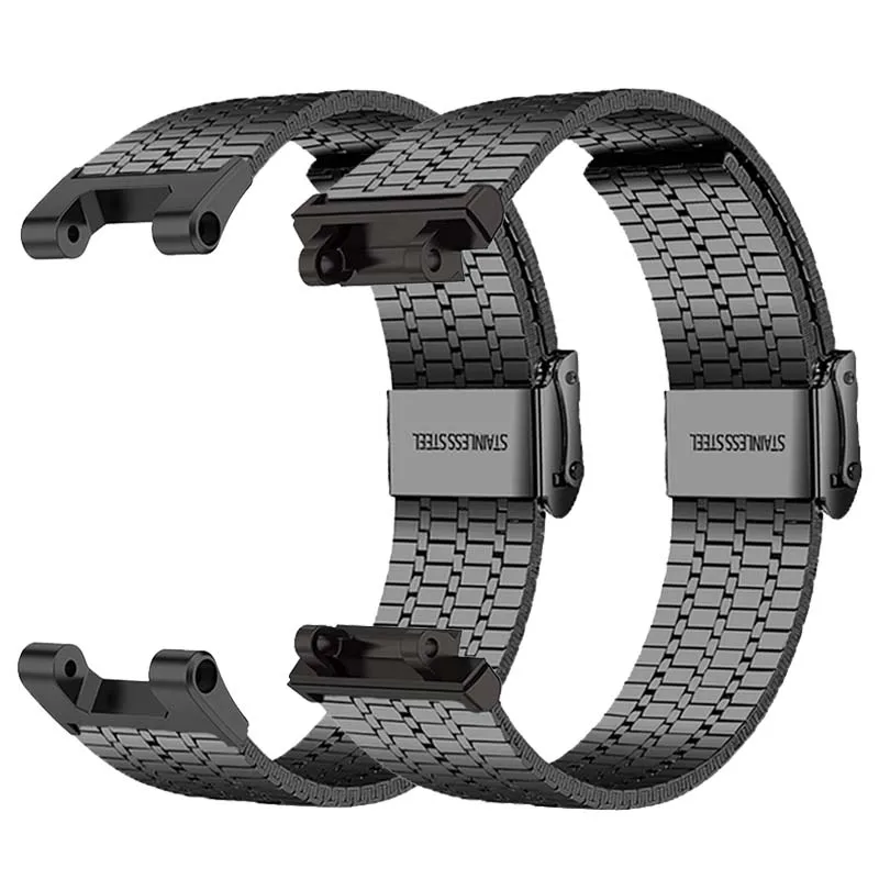 Bracciali In Metallo Per Amazfit T-Rex 2 Smart Watch Correa In Acciaio Inossidabile Per Amazfit T Rex/Rex Pro Cinturino Per Orologio Cinturino Moda