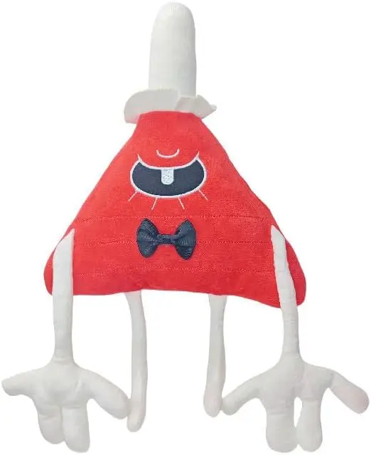 12inch Gravity Falls Bill Cipher Plush Square Plushies Toy,Cute Soft Stuffed Animal Doll Pillows Gift Merch for Weird Town Fans 3
