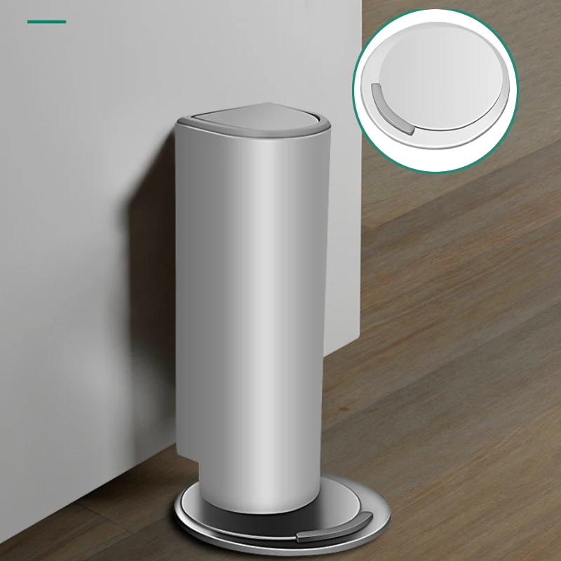 Heavy Duty Magnetic Door Stopper 1Pc Stainless Steel Doorstop Black Without Punching Door Suction Holder Hardware
