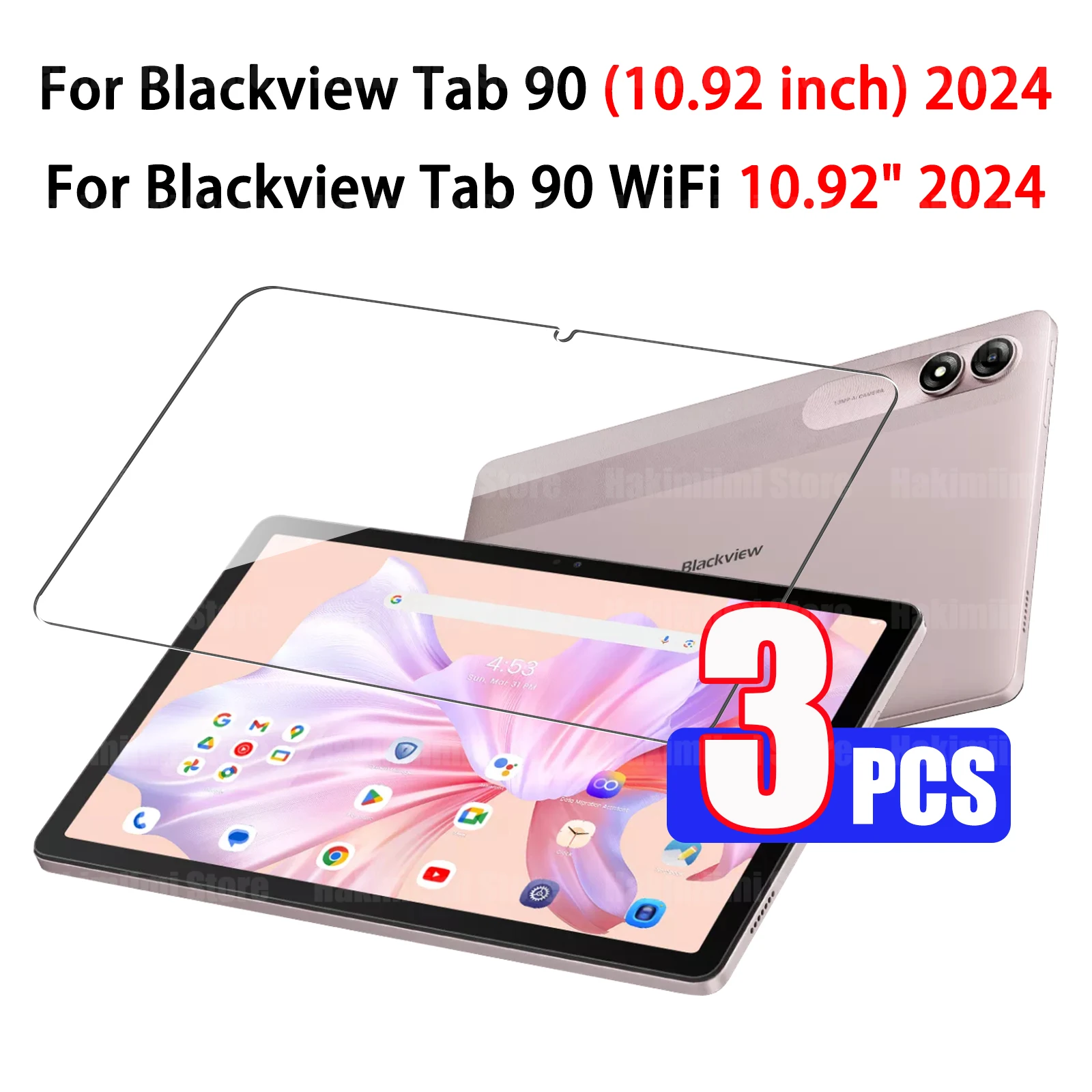 Verre Trempé Mr.Shield Compatible Blackview Mega 8 [Lot De 2] - Protection 9H, 0,3mm, Transparence 99%