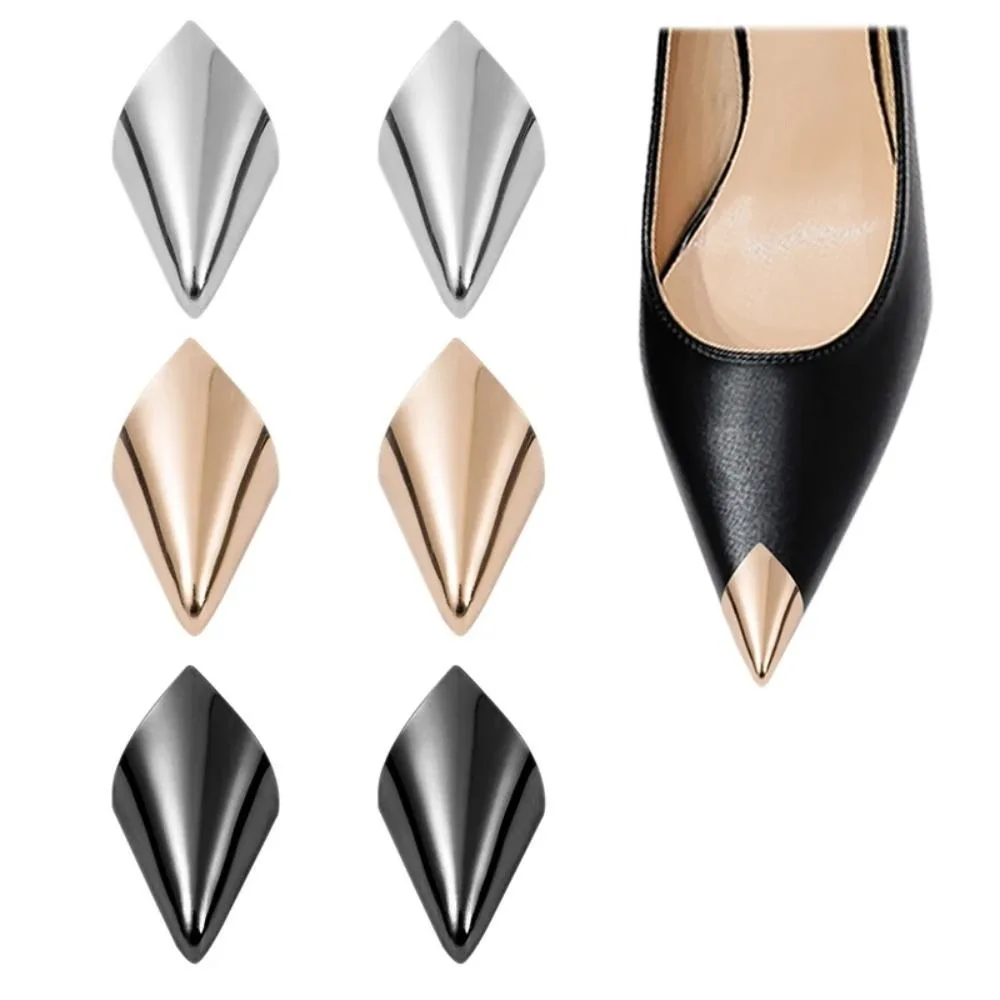 Pairs Metal High Heels Tip Cap Women Shoe Pointed Protector