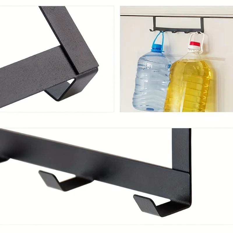 5-Haken-Türhänger – Langlebige und stilvolle Aufbewahrungslösung für Mäntel, Hüte, Bademäntel und Handtücher – Detail 4