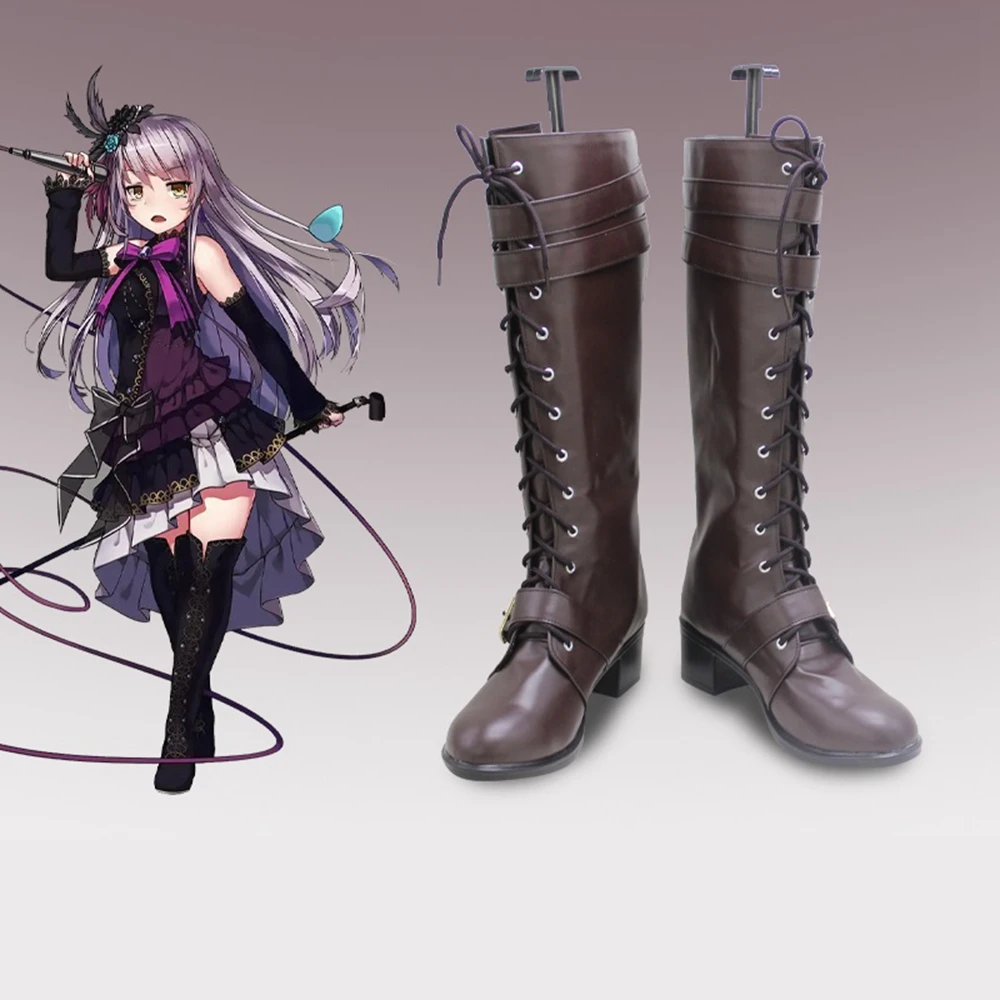

Unisex Anime Cos BanG Dream! Yukina Minato Cosplay Costumes Shoes Boots Custom Size