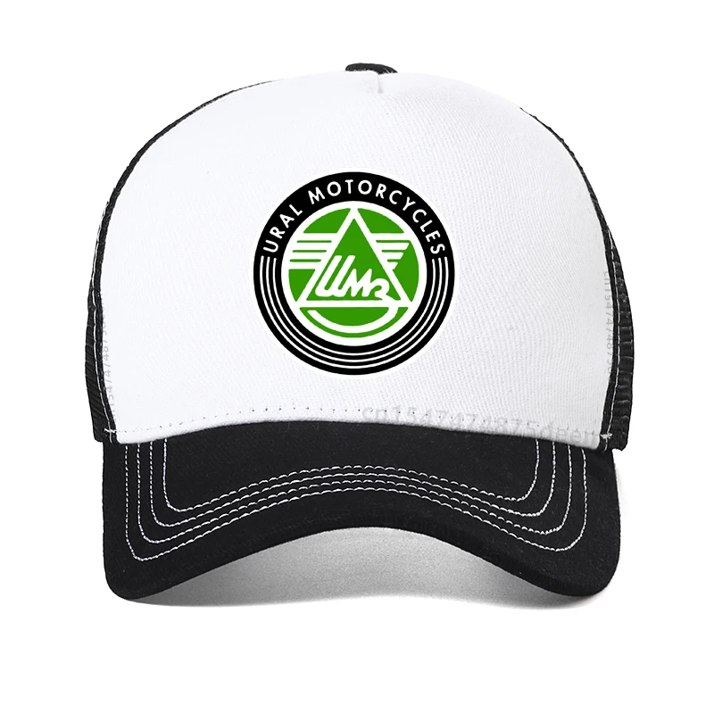 Ural Motorcycle men hat Russian Vintage Motorcycles Sidecar Baseball Cap men summer fashion cool mesh Snapback hats
