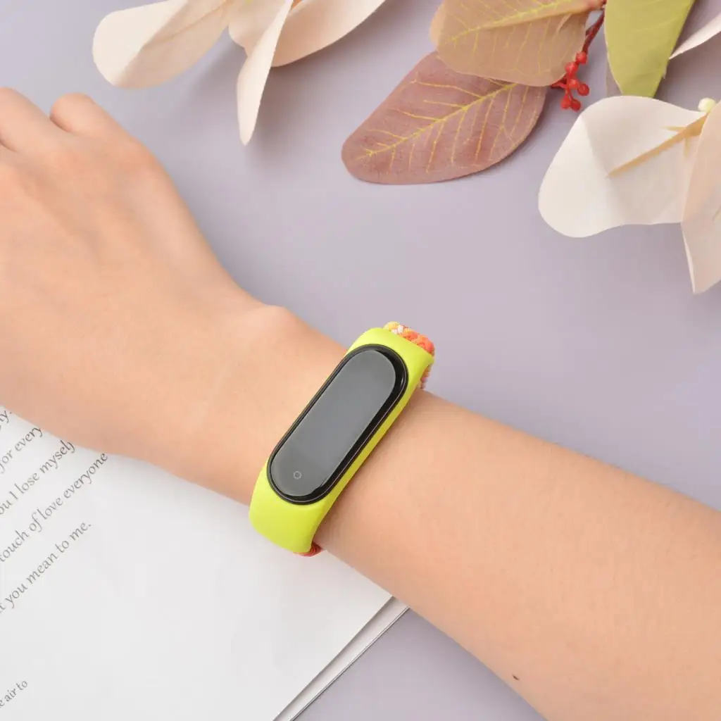 Braided Elastic Nylon Adjustable Solo Loop Wristband