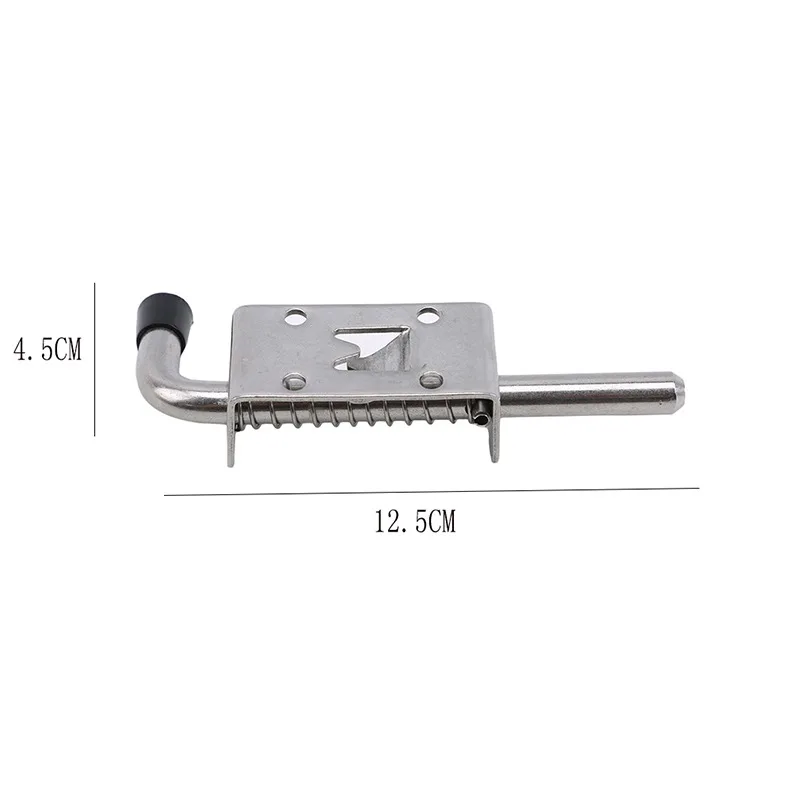 Description Picture 2 of itemGarage Door Lock Lock Spring Lock Stainless Steel Spring Screws Safety Locks Drum Screw Lock Cabinet Hinges Hardware 1pcs