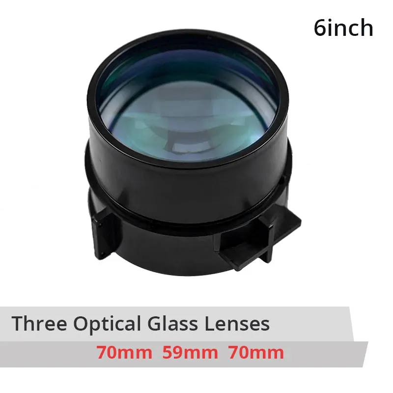 2.6-6 インチ LCD プロジェクターレンズプロフェッショナル投影拡大鏡
