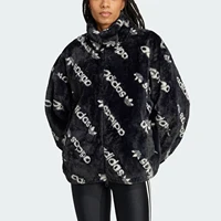Adidas véritable originaux femmes fausse fourrure mode manteau chaud IW5920 1