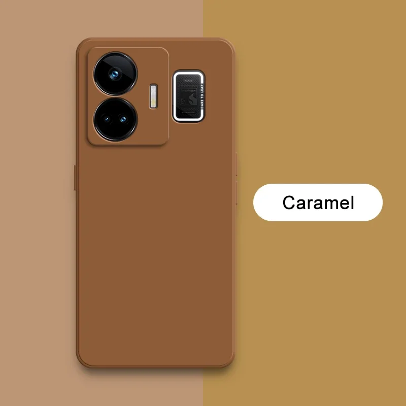 Enhanced Liquid Square Phone Case - Soft Silicone 360° Shockproof Lens Protective Cover