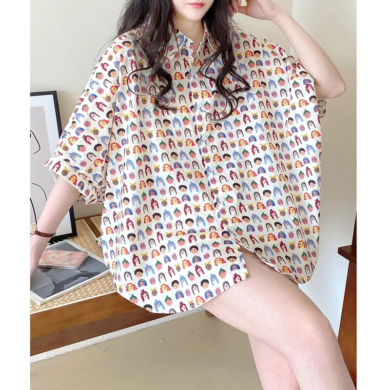 Sweet Floral Maternity Summer Top Fashion Printing Pregnancy Lace Shirts Hollow Out Pregnant Woman Cotton Linen Blou