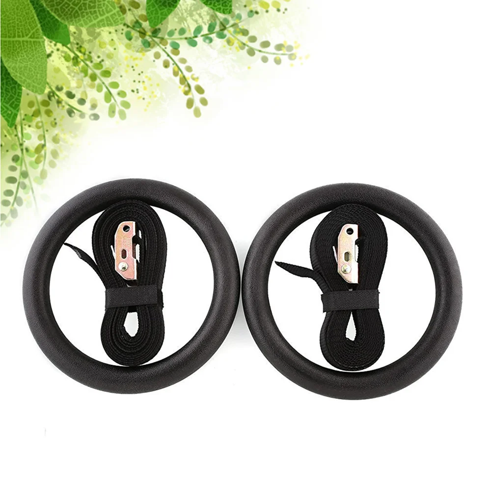 

Gymnastic Ring Set Fitness Rings for Full Body Strength and Bodyweight Training Cross-Training Workouts