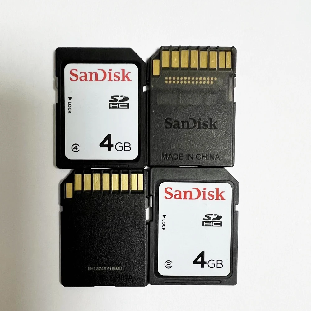 Canon Panasonic CCD 디지털 3D 프린터 CNC SDHC 메모리 카드 용 Sandisk sd 카드 4GB 카메라 메모리 카드