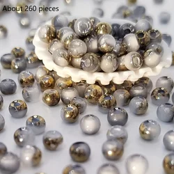 Vibrant DIY Handmade Jewelry Kit with Round Beads for Crafting Bracelets, Earrings, and Necklaces (1)