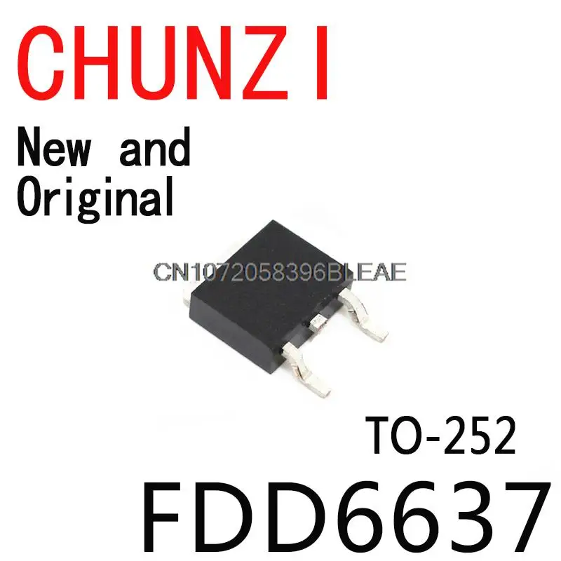 10 шт. новые и оригинальные TO-252 6637 TO252 35V 55A SMD FDD6637 (art.: 3920c03db4e26) - 3920c03db4e26