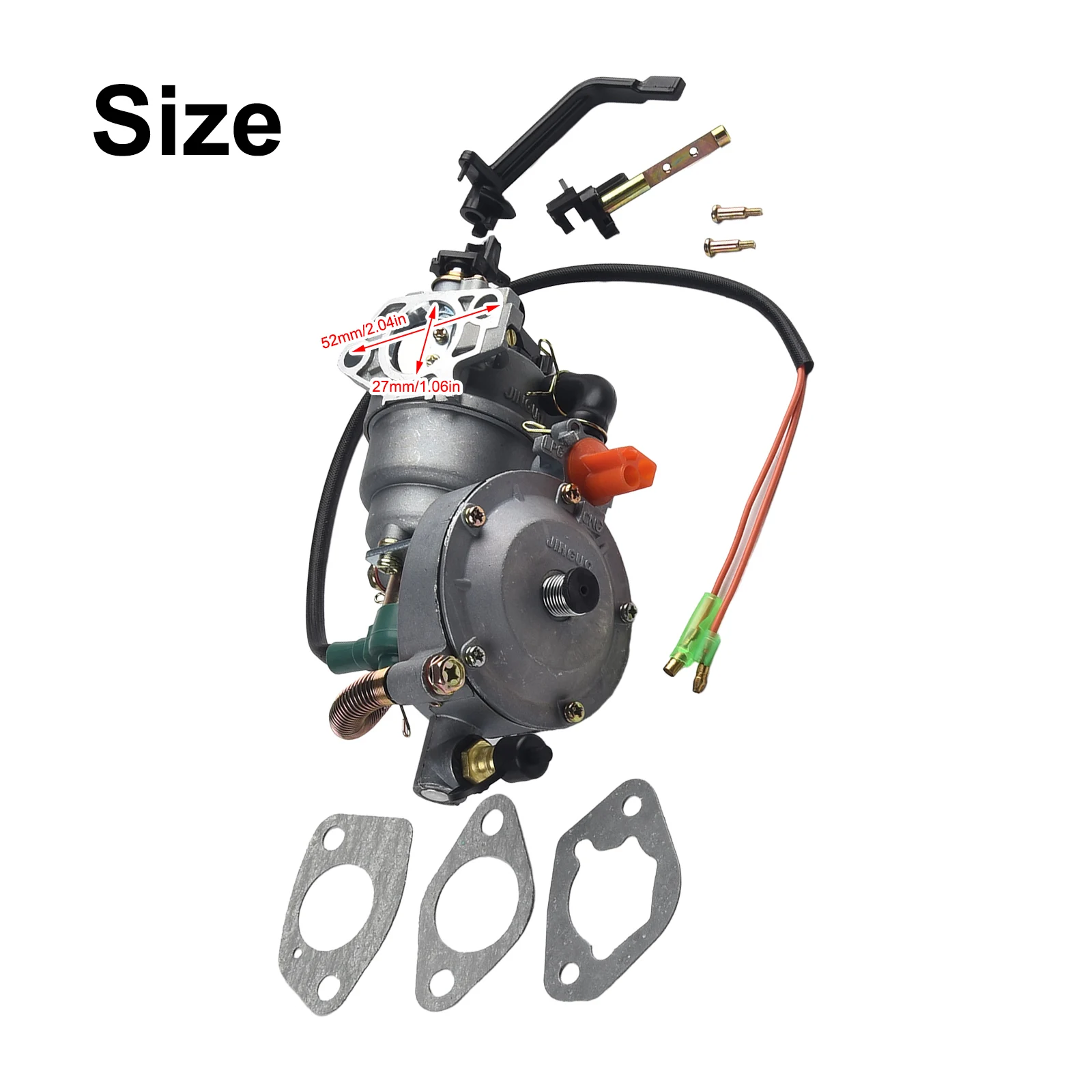 Tool Accessories Carburetor Washers 188F 4.5-5.5KW Conversion Kits Dual Fuel Durable For Honda GX390 High Quality