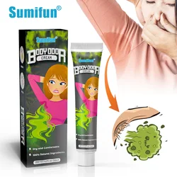 Body Odor Removal Cream Sweat Underarm Odor foot Deodorant ointment Antiperspirant Refreshing Eliminate Bad Smell Deodorizer