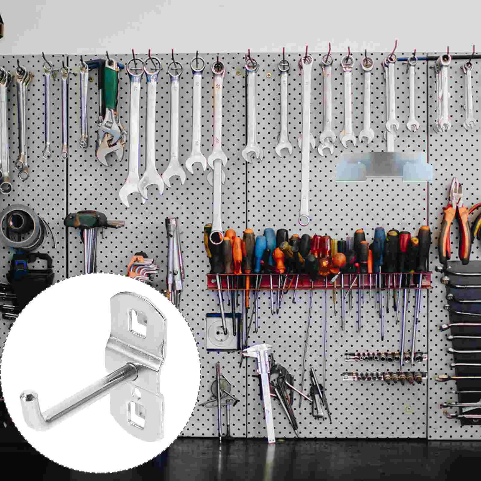 

12 Pcs Tool Hook Display Stand Rack Hooking Peg Hooks Pegboard Iron Cabinet Exhibition Supermarket Shelf