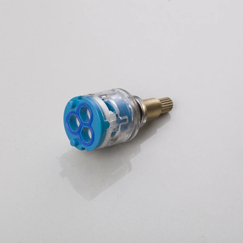 Faucet Cartridge Faucet Valve Mixer Tap Replacement YANKSMART Faucet Valve 25MM Faucet Accessories High Quality Mixer Taps Valve Flat Ceramic Cartridge Mixer Cartridge