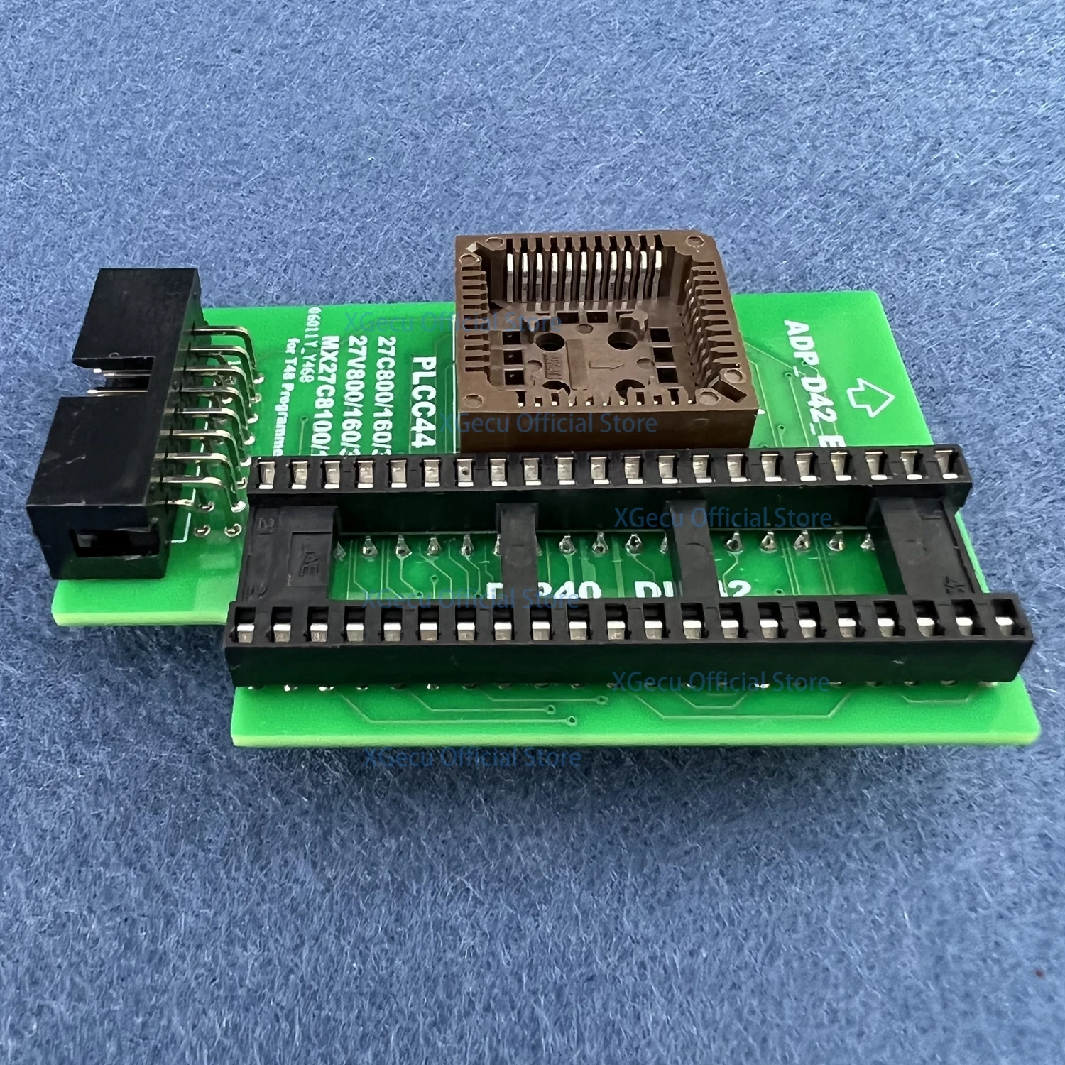 XGecu ADP_D42_EX-A adapter / Socket for PLCC44 DIP42 27Cxxx 27Vxxx EE