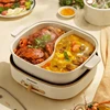 BLAUPUNKT 220V Split Double Flavour Electric Hotpot Household Multifunctional 6L Electric Cooker 1600W Electric Hotplate 4