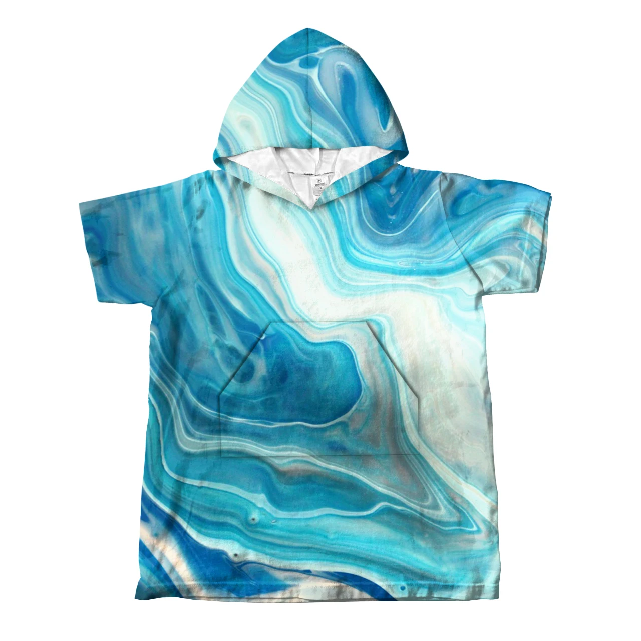 

Portable Quick-drying Bath Beach Towel Adult children Swim Diving Outdoor Changing Cloak Hot Spring Surfing Hooded Bathrobe