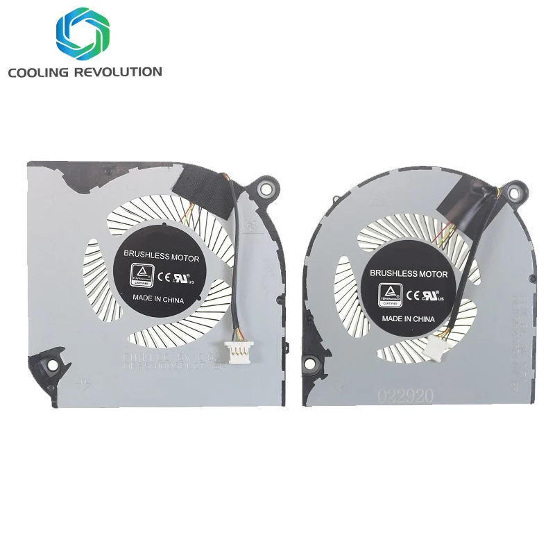 Laptop Cpu Gpu Ventilador de Refrigeração para Acer Nitro An51554 An517-51 Nitro An715-51 A71574g A71542g A715-75g
