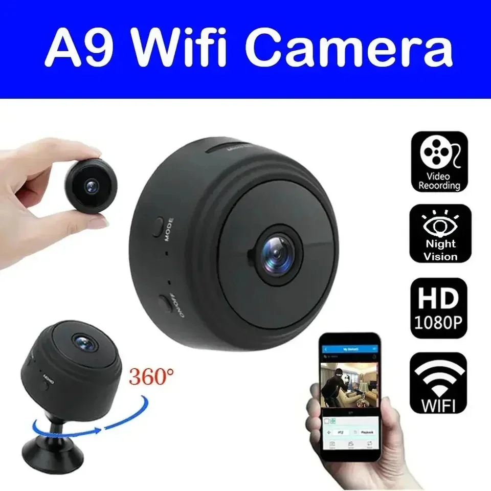 A9 WiFi Mini Camera Wireless Video Recorder Security Protection Camera Smart Home Monitoring Camera For Infants And Pets 1