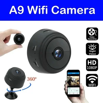 A9 WiFi Mini Camera Wireless Video Recorder Security Protection Camera Smart Home Monitoring Camera For Infants And Pets 1
