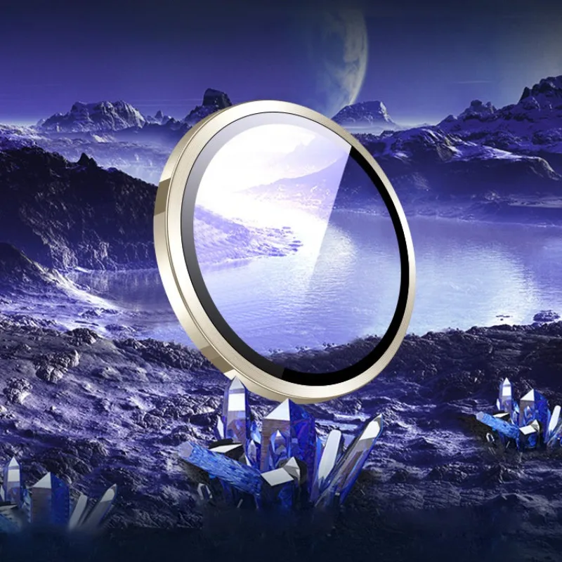Motorola Signature HD Tempered Glass Camera Lens Protector with Metal Ring