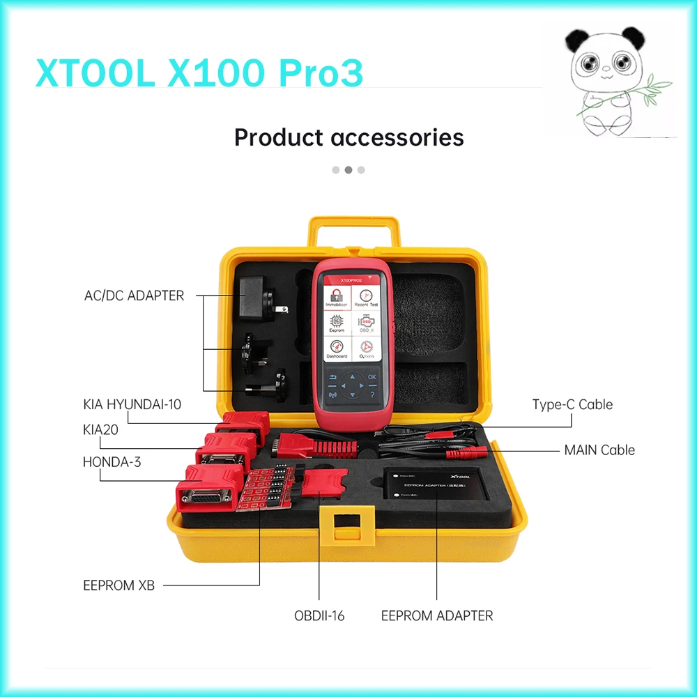 Xtool X100 Pro3 OBD2 Auto Key Programmeur X100PRO Ecu Reset Code Xtool xtool-x100-pro3-obd2-auto-key-programmeur-x100pro-ecu-reset-code-xtool