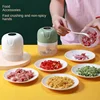 Electric Food Chopper Garlic Crusher Meat Grinder Mini Garlic Press Vegetable Chopper Masher Machine USB Kitchen Gadgets 4