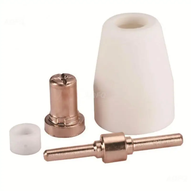 

LG40 Plasma Cutter Electrode Tips Cup Extended Consumables Kit For PT-31 CUT40 HYC45D HYC50D CUT50 PLC50D HYC410