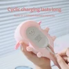 1Axolotl veilleuse pour enfants 2 luminosité Silicone pépinière lampe de couchage Portable USB Rechargeable lampe de chevet pour chambre de bébé 4