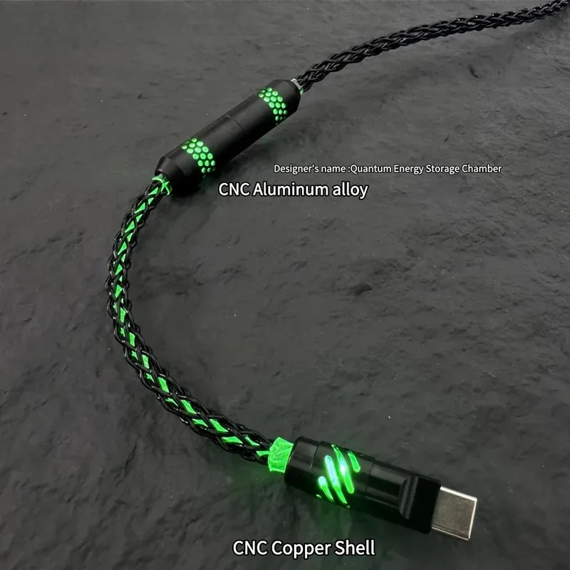 Premium Magnetic Switch 8-Strand Braided Keyboard Cable