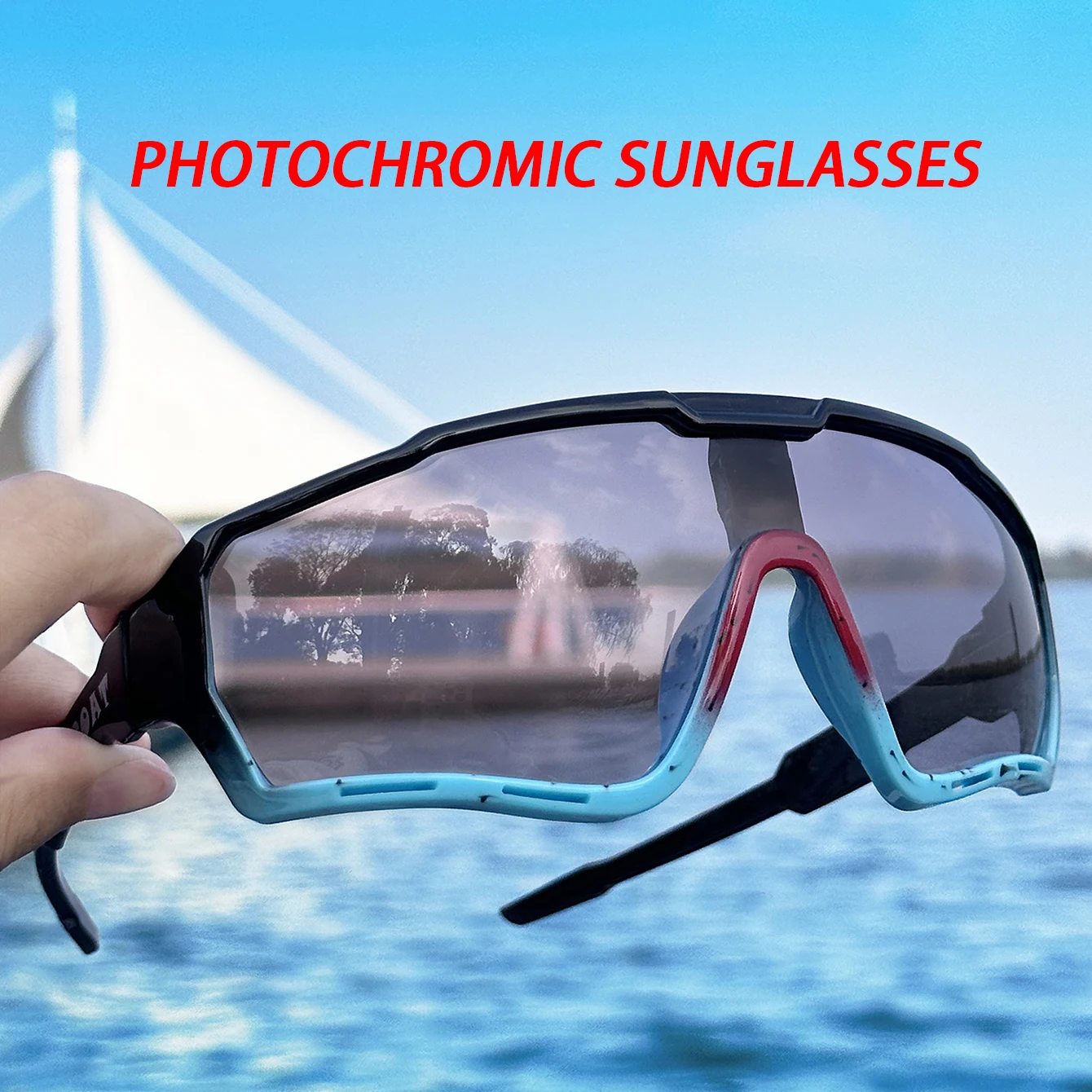 POAT Men Sunglasses Photochromic Sports