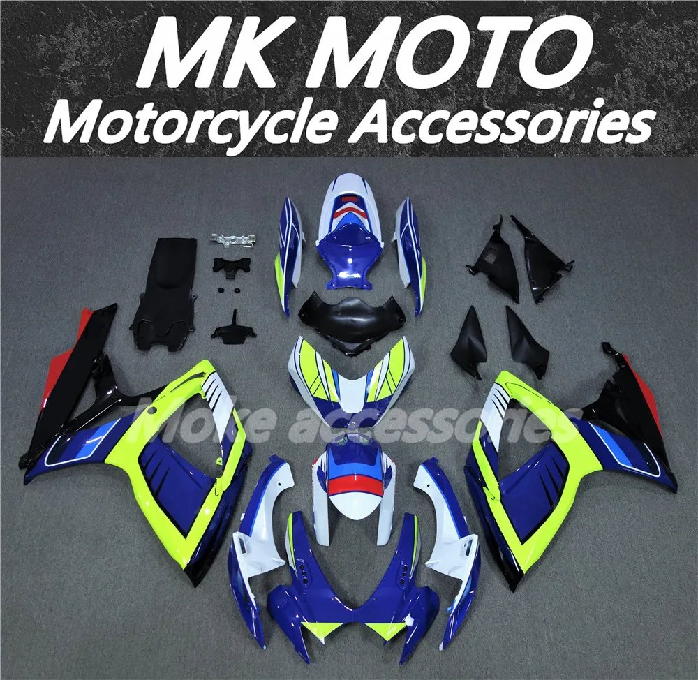 

Motorcycle Fairings Kit Fit For gsxr600/750 2006-2007 Bodywork Set 06-07 High Quality ABS Injection New Blue Black Red Neon