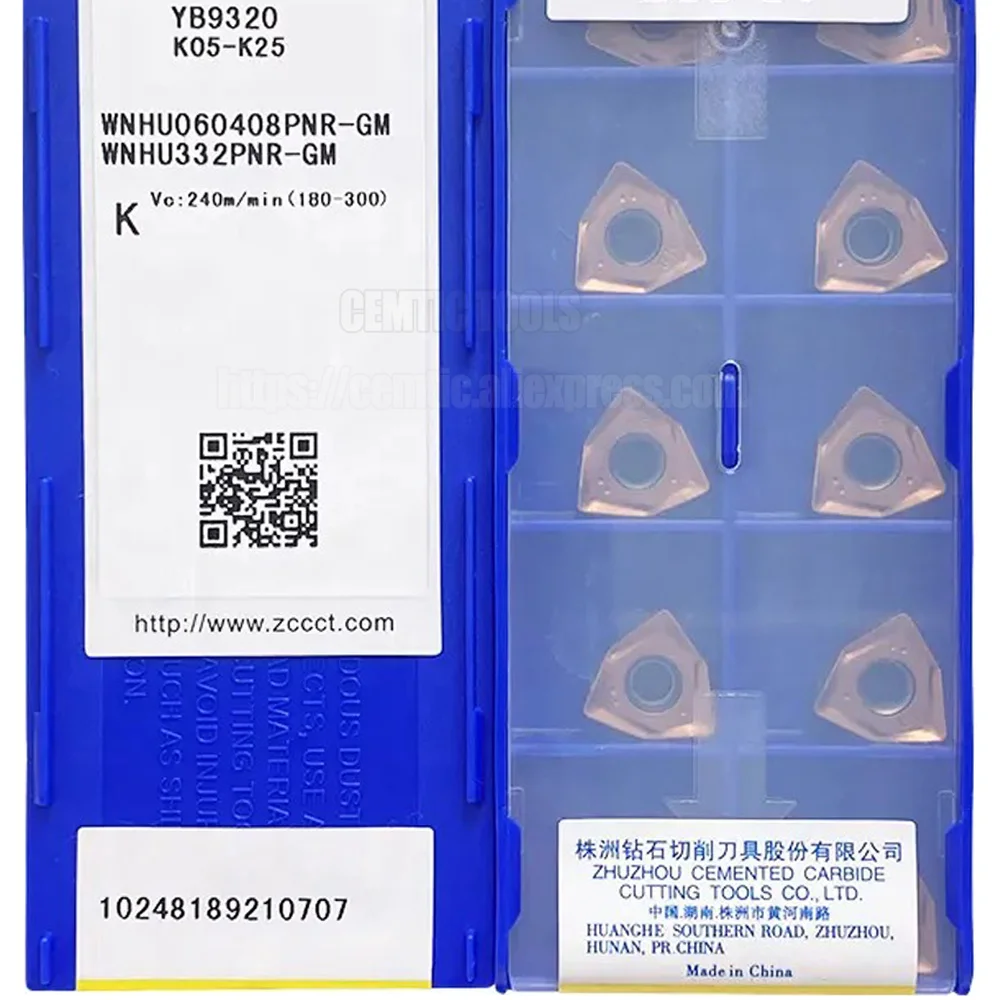 

ZCC WNHU060408 GM WNHU 060408PNR CNC токарные вставки для чугуна YBD152 YBM253 YBD252 YBG205 YB9320 YBS303