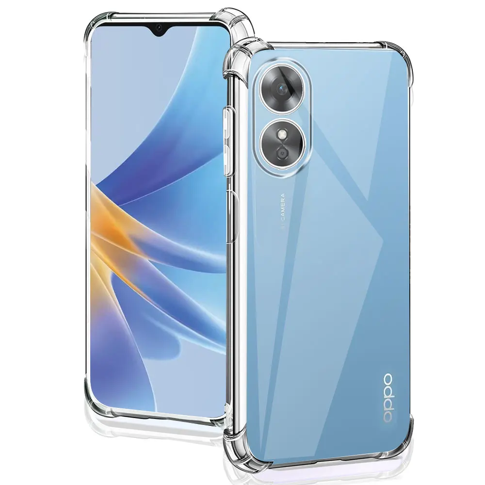 Per Oppo A17 A17K Custodia Custodia Morbida In Silicone Antiurto Trasparente Per Oppo A17 Custodia Trasparente Per Oppo A17K A 17 K Funda Coque