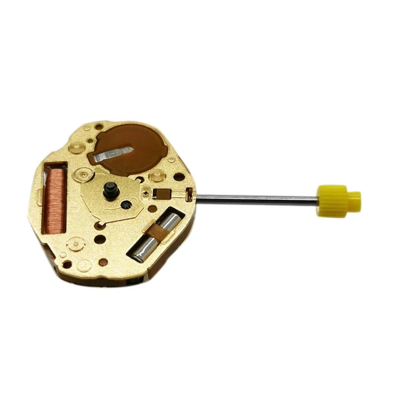 Quartz Watch Movement with Adjust Stem But Without Battery for 2 Pins