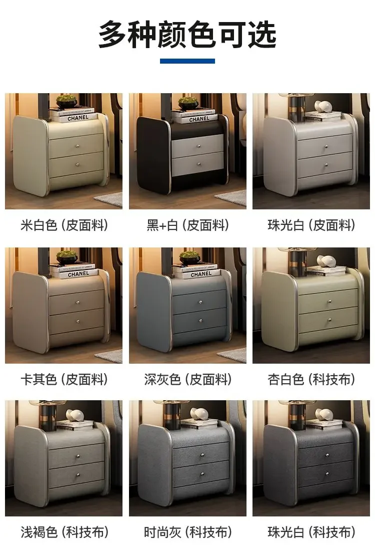 Description Picture 2 of itemSmall Nordic Bedside Table Living Room Modern Luxury Vanity Storage Nightstands Cabinets Locker Balcony Muebles Salon Furniture
