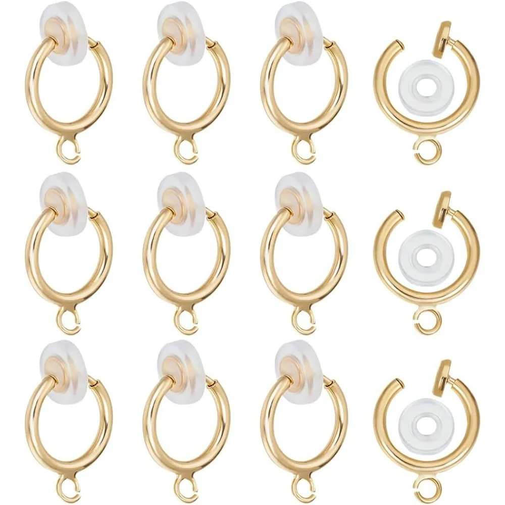 Aylifu 90 Pcs Faux Pearl Earring Studs With Loops & Backs - Hypoallergenic DIY Jewelry Making Kit - View #3