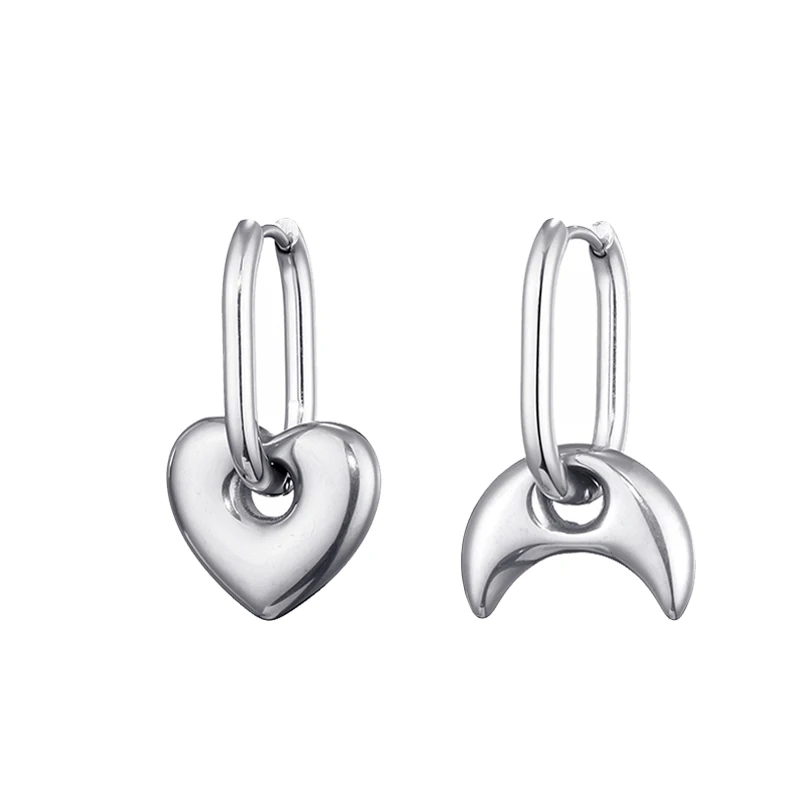 Heart Moon Silver 02