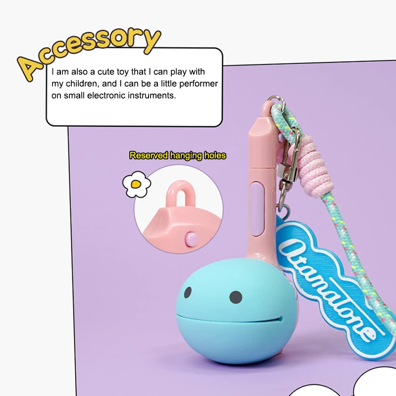 *Otamatone Mini música electrónica juguetes musicales creativos de producción de sonido instrumentos musicales relajante